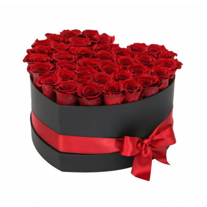 Heart‑shaped flower box