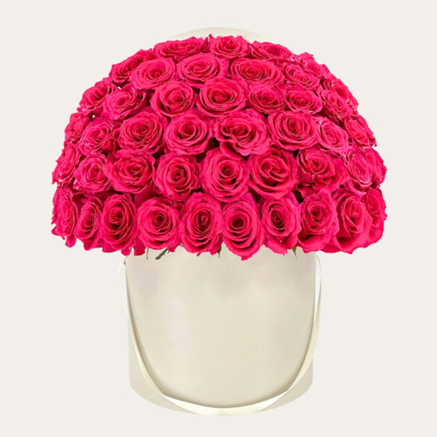Pink Rose Vase - Image 2