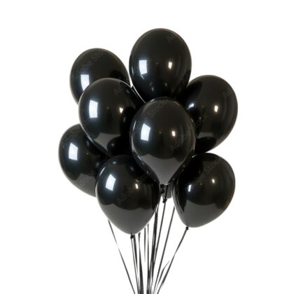 Black Helium Balloons