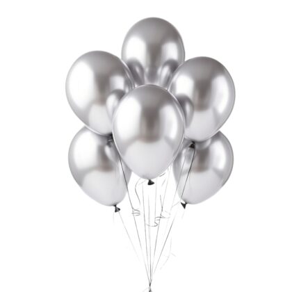 Silver Foil Balloons