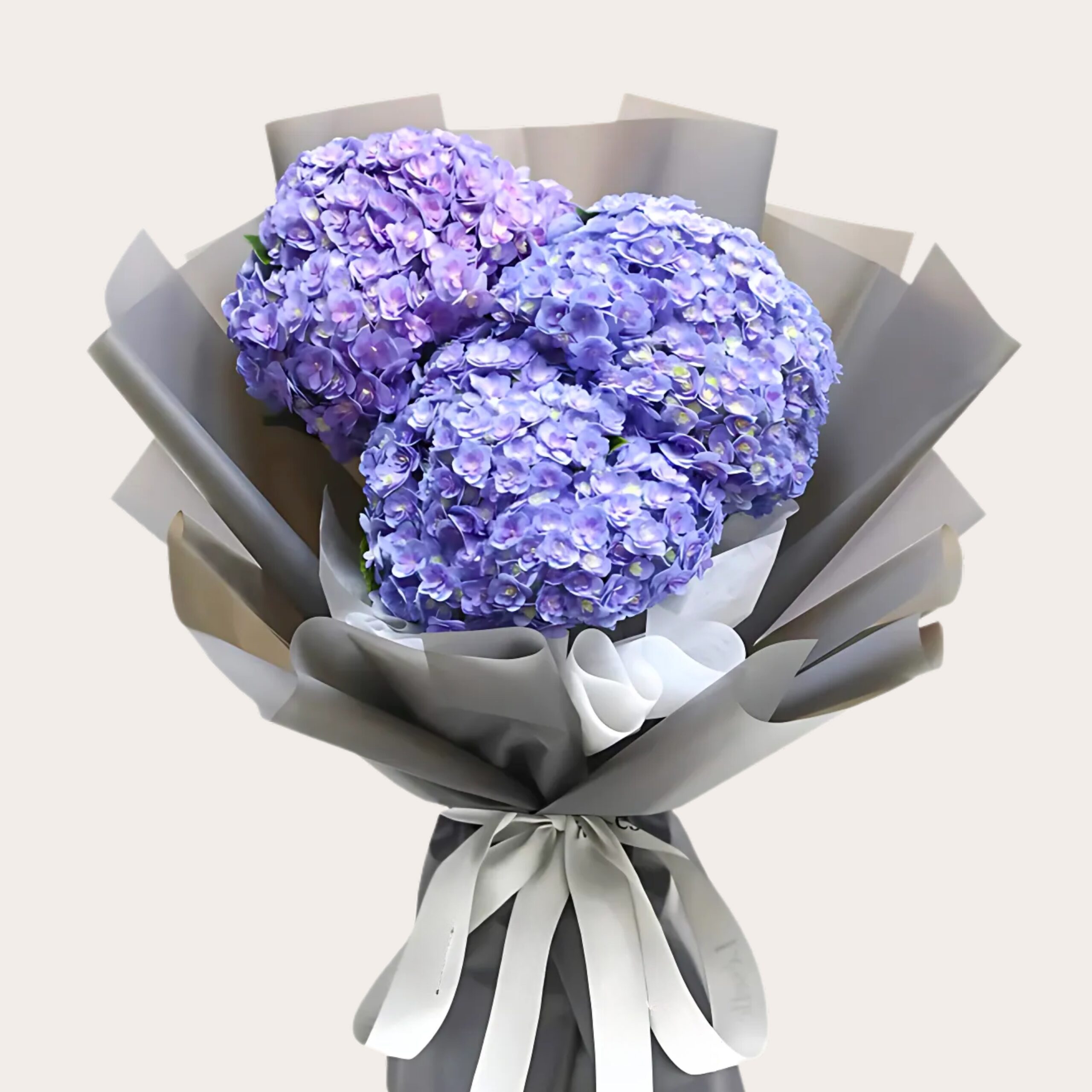 Luxury Royal Purple Hydrangea Bouquet Dubai