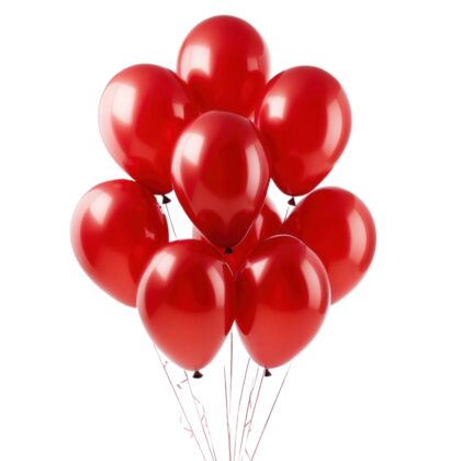 Red Helium Ceiling Balloons | Red